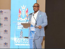Gauteng Education MEC Matome Chiloane in Soshanguve