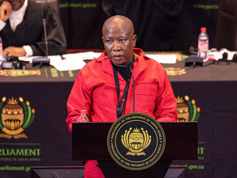 EFF Leader Julius Malema Sona debate