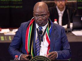 SALGA President Bheke Stofile at the Sona debate