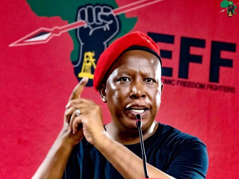EFF leader Julius Malema