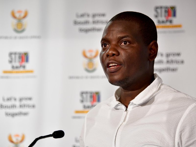 Justice Minister Ronald Lamola