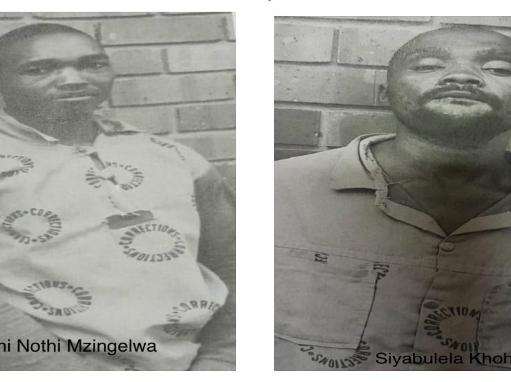Two escape from Ngqeleni Correctional Centre in Eastern Cape