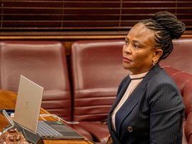 suspended public protector Busisiwe Mkhwebane