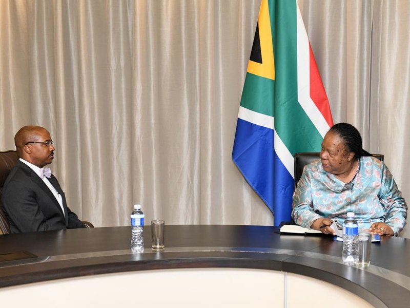 Naledi Pandor Rueben Brigety
