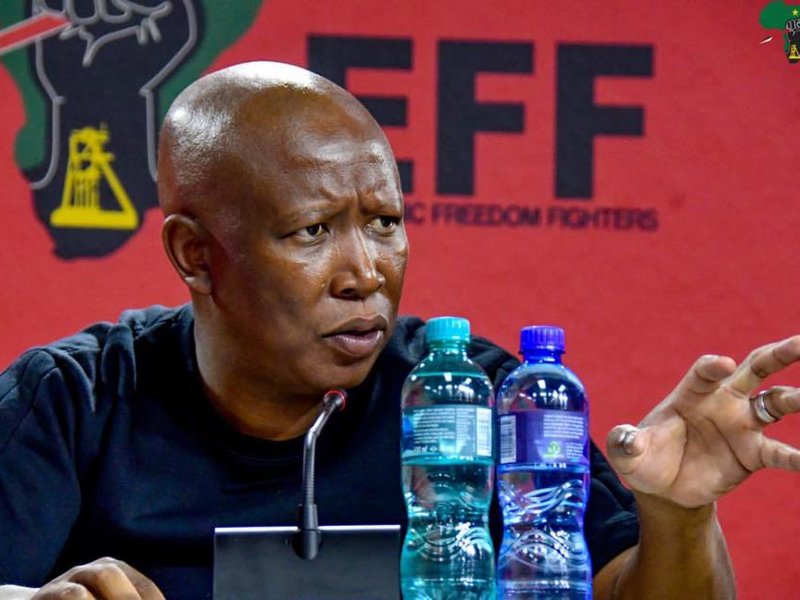 EFF leader Julius Malema 15052023 presser