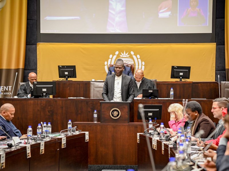 Ronald Lamola Delivers DCS Budget Vote