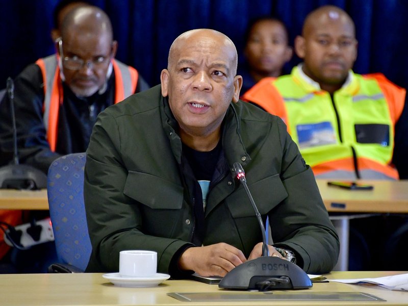 Electricity Minister Kgosientsho Ramokgopa 22 May