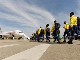 SA  firefighters in Canada 1
