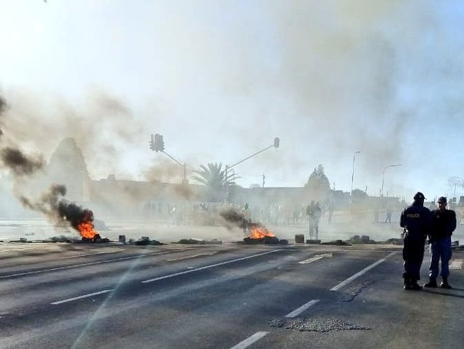 Riverlea protest