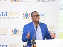 Gauteng Education MEC Matome Chiloane