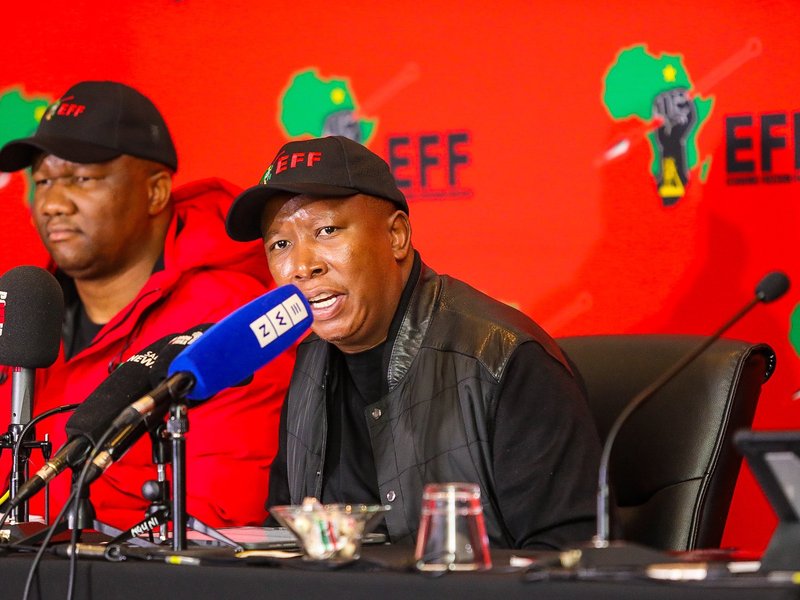 EFF leader Julius Malema