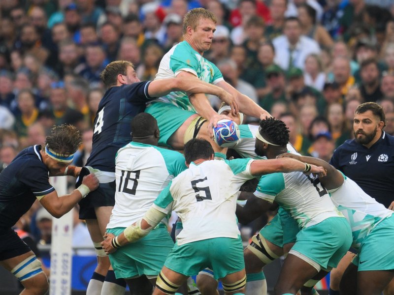 Springboks vs Scotland RWC 2023