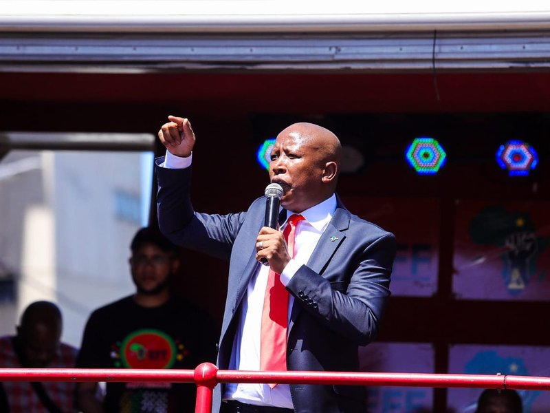 EFF leader Julius Malema