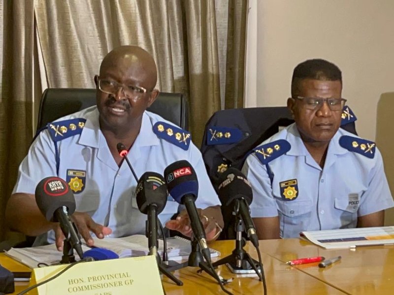 Gauteng police commissioner Elias Mawela