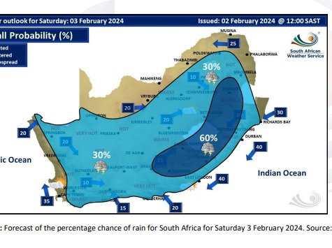 SAWS warns of rain over voter registration weekend