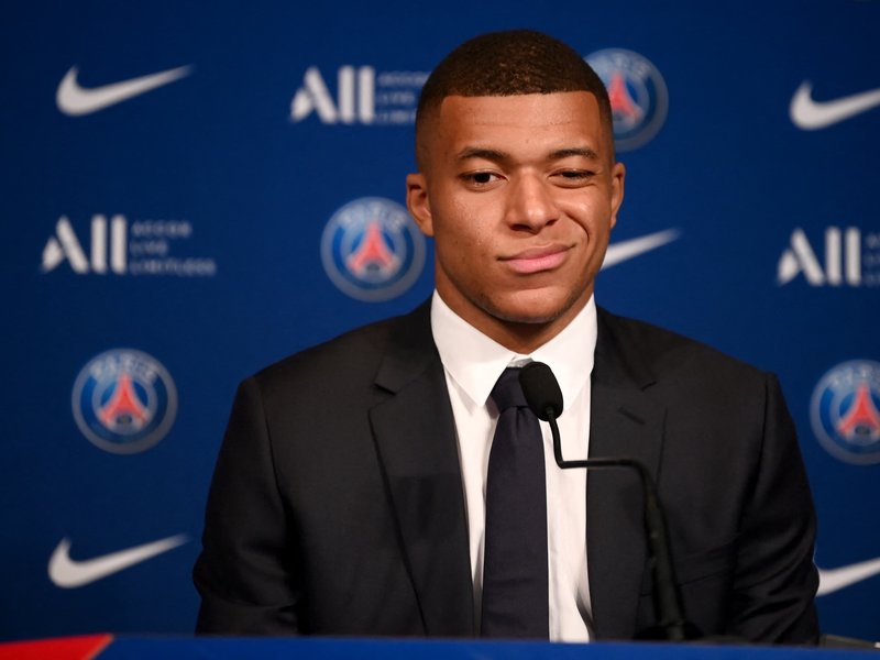 France captain Kylian Mbappe