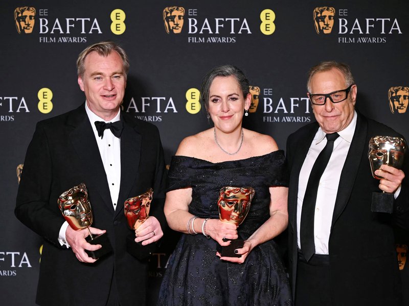 'Oppenheimer' dominates BAFTAs in major Oscars boost