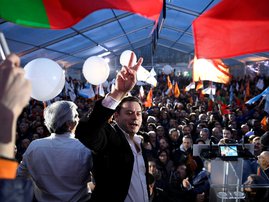 Campaigning wraps up for tight Portugal snap election
