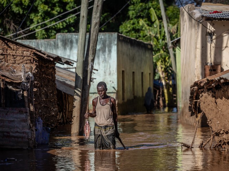 'World coming to an end': Kenyan town copes with life underwater