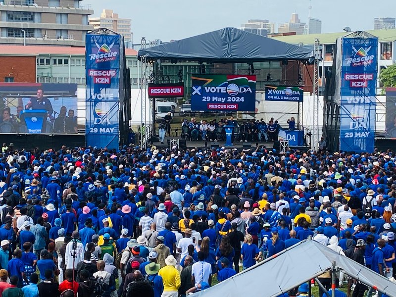 DA rally kzn