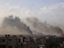 Israel again bombs Rafah as Security Council to discuss camp blaze