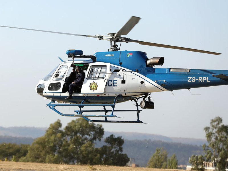 SAPS helicopter
