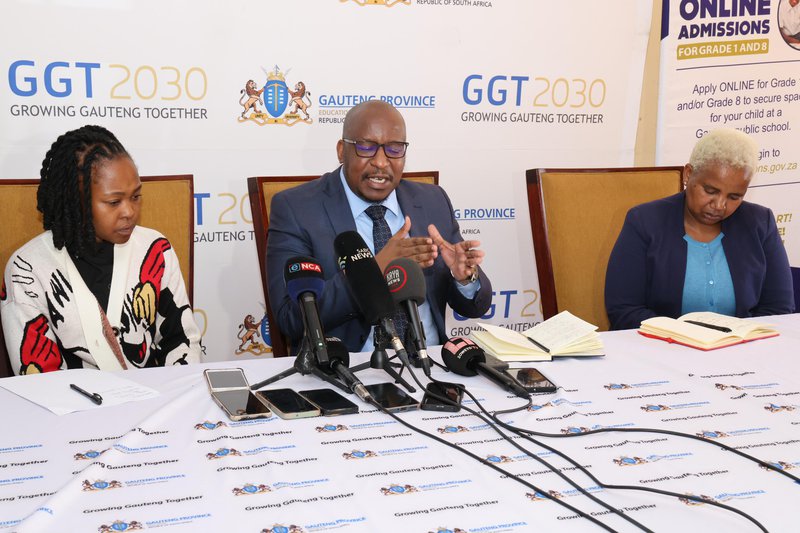Matome Chiloane gives an update on Daveytonn school investigations