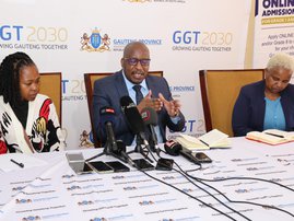 Matome Chiloane gives an update on Daveytonn school investigations