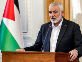 Militant Group Hamas leader Ismail Haniyeh