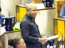 GAUTENG MEC FOR FINANCE LEBOGANG MAILE - BUDGET VOTE
