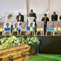 Mass Funeral of 11 pupils who died in a car accident in Carletonville