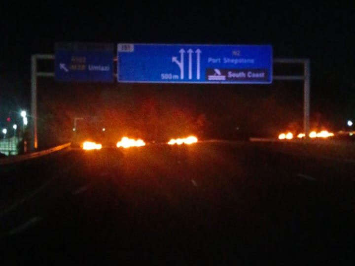 N2 protest Durban