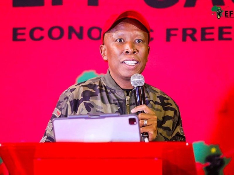 Julius Malema at the Soweto Gauteng Provincial Ground Forces Forum