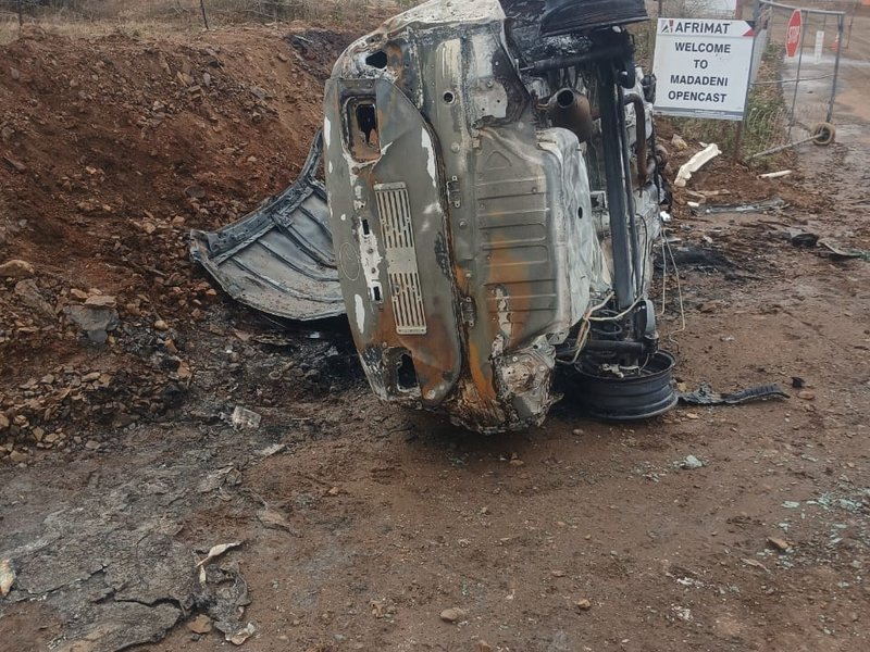 Five killed in fiery Mpumalanga car crash