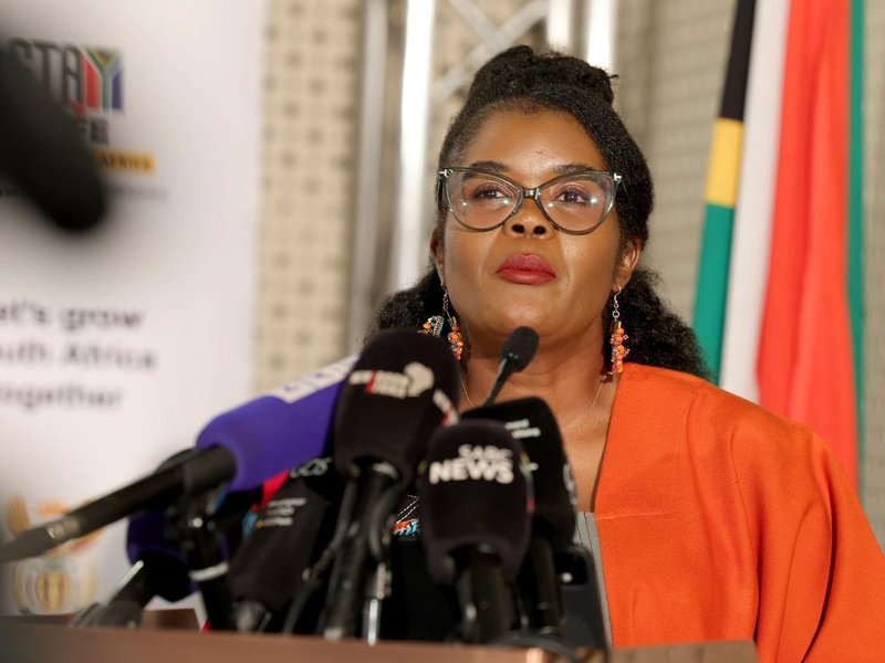 Higher Education Minister Nobuhle Nkabane