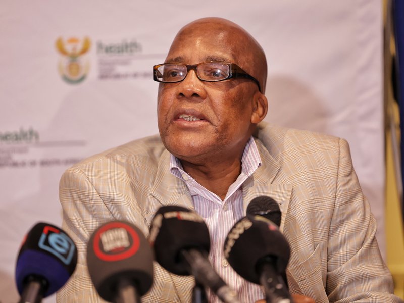 Health Minister Aaron Motsoaledi