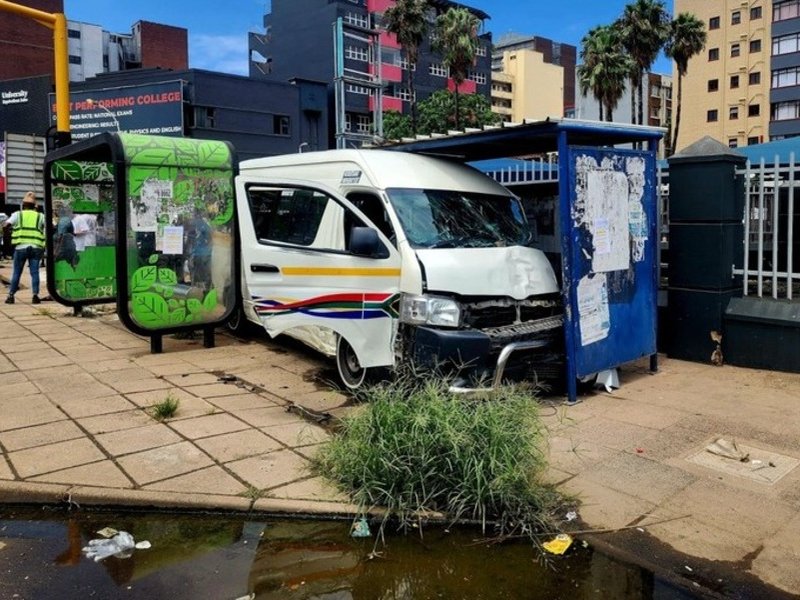 Pedestrian killed in Durban taxi crash