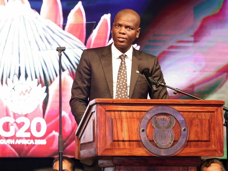 Minister of International Relations and Cooperation Ronald Lamola