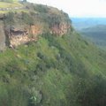 Helicopter search following a terrible accident after a car crashed off a cliff in PMB