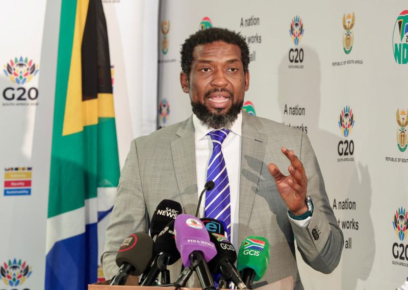 Higher Education Minister Buti Manamela