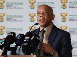 Electricity Minister Kgosientsho Ramokgopa