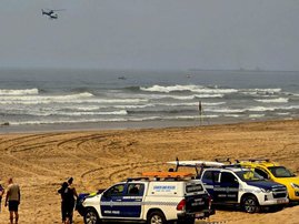 Search for pilot called off for second time at Durban beach