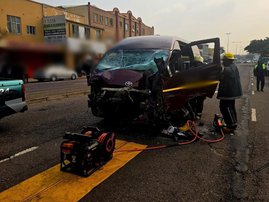 Pedestrian killed in Durban multi-vehicle crash