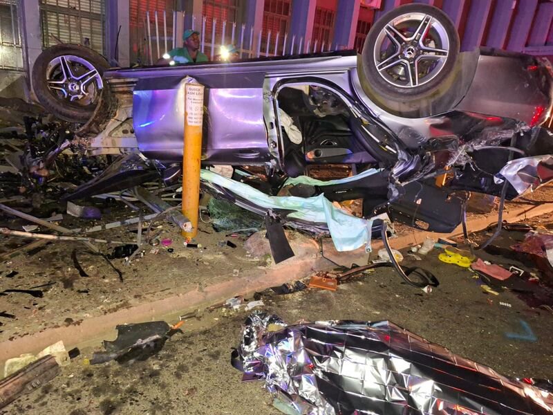 Germiston car crash