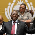 President Cyril Ramaphosa in Parliament