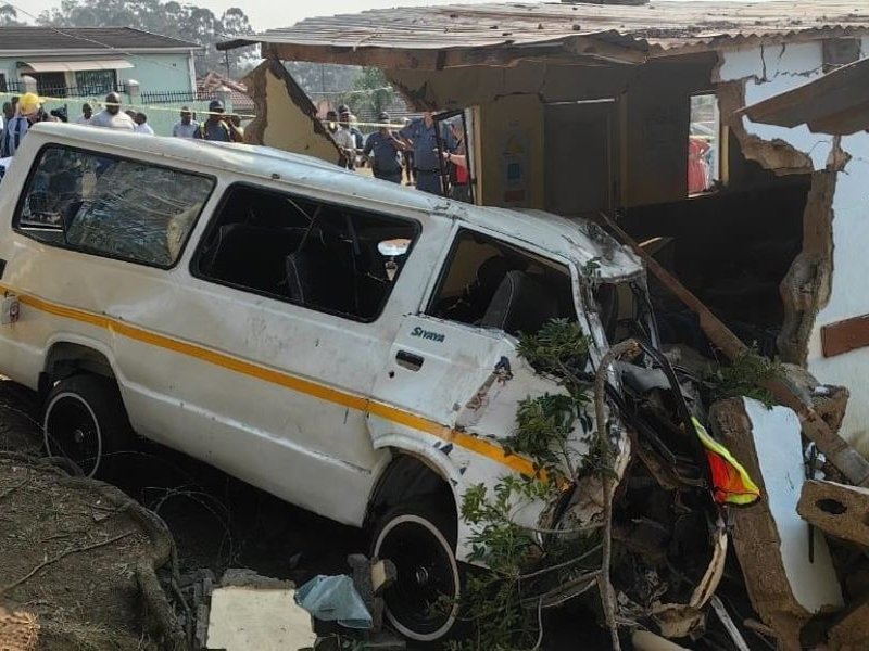 PMB creche crash: Driver abandoned taxi in motion, death toll rises