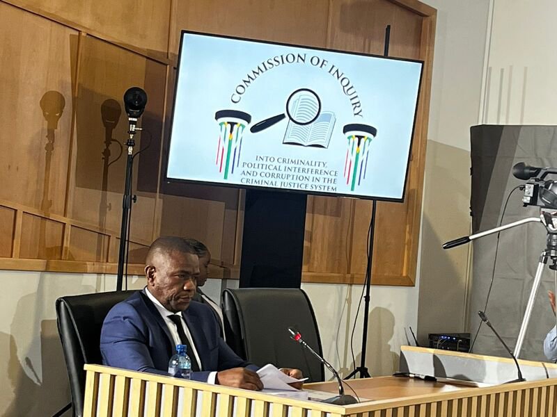 Nhlanhla Mkhwanazi at the Madlanga Commission