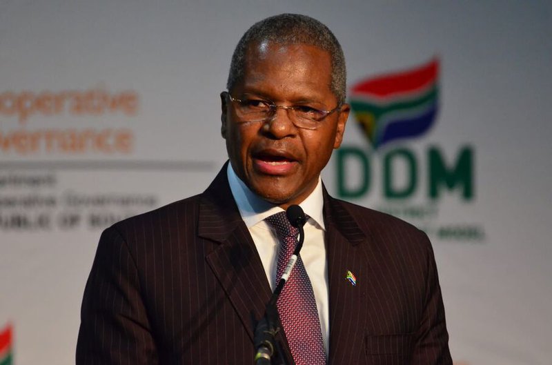 Cooperative Governance Minister Velenkosini Hlabisa