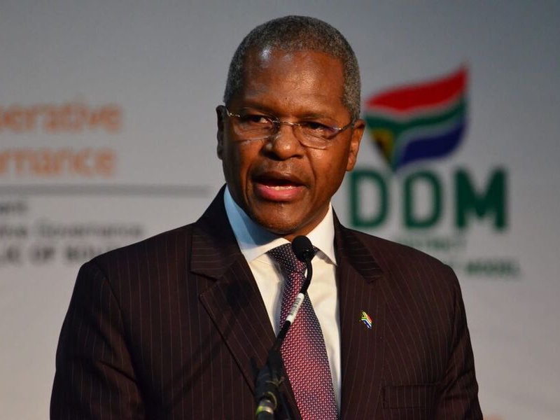 Cooperative Governance Minister Velenkosini Hlabisa