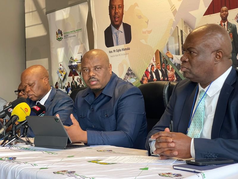 KwaZulu-Natal Education MEC Sipho Hlomuka